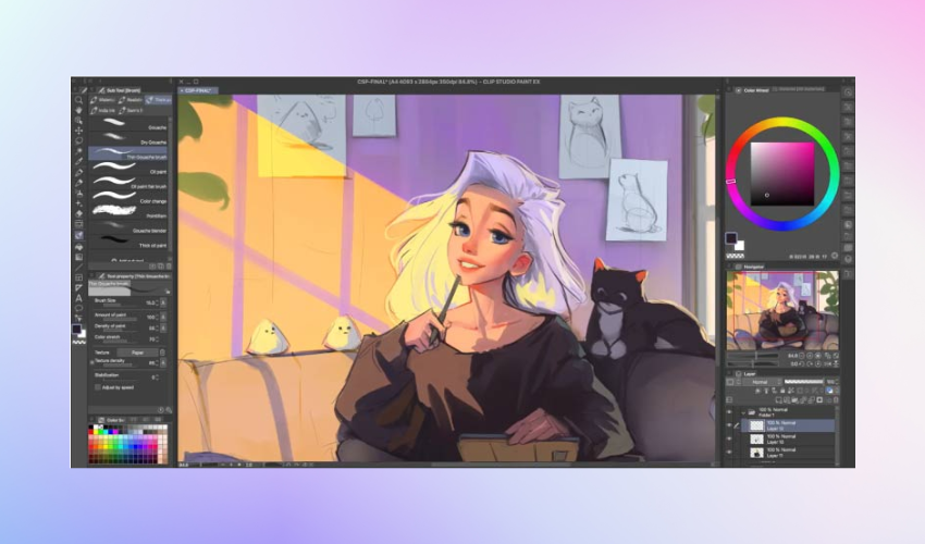 Picture background